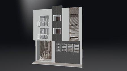 Edif- Departamentos 3D Model