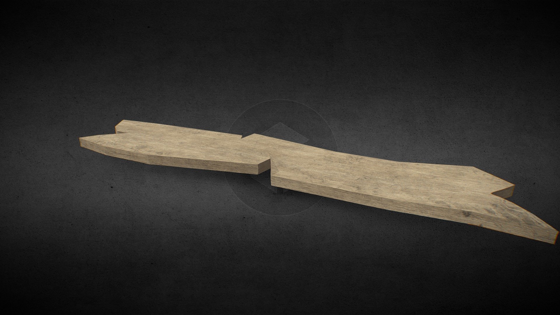 Destroyed Plank - 3D model by Michael (@SgtBlitz) [4351dc8] - Sketchfab