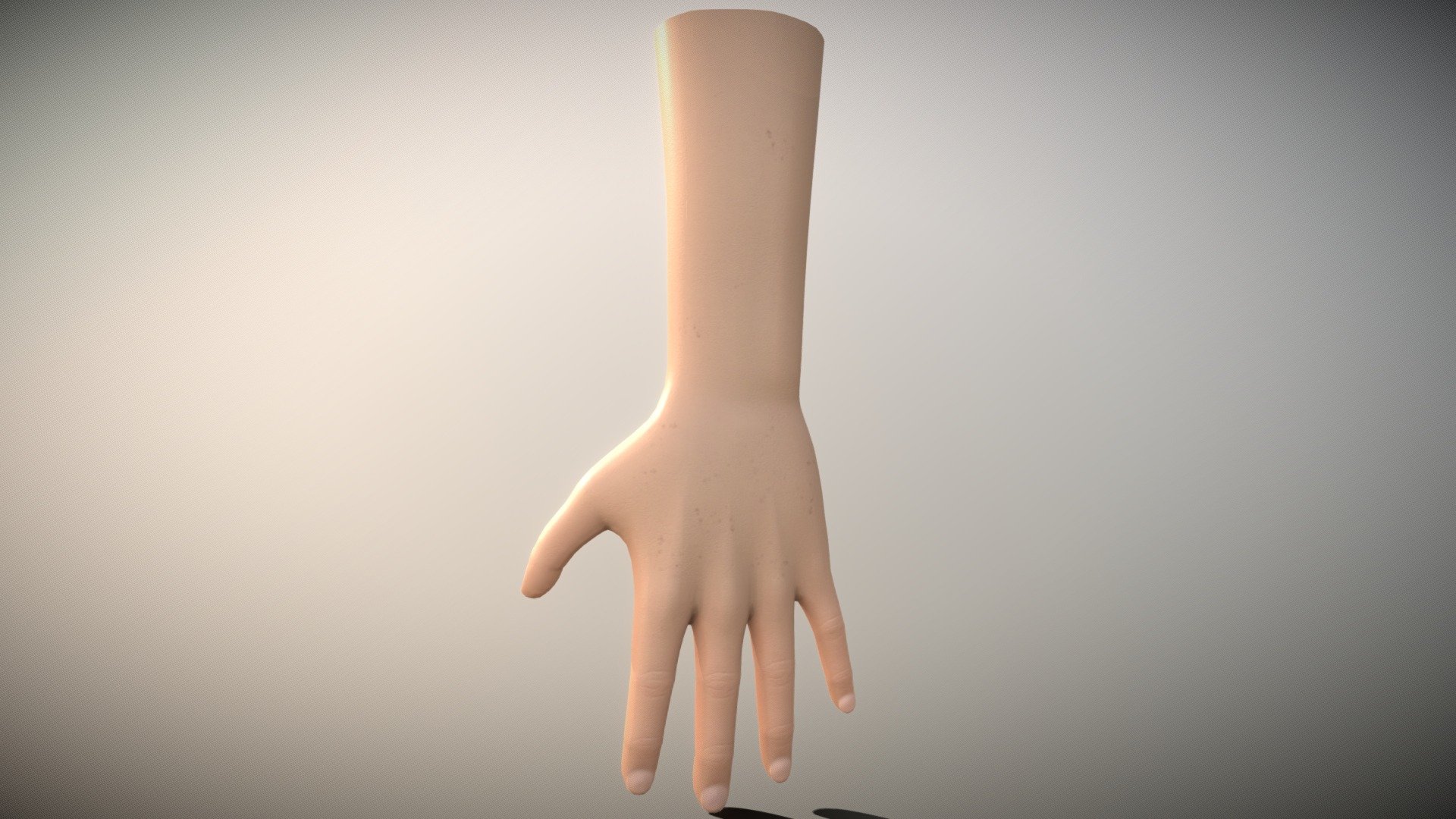Superfuntimes Low Poly Hand (Rigged)