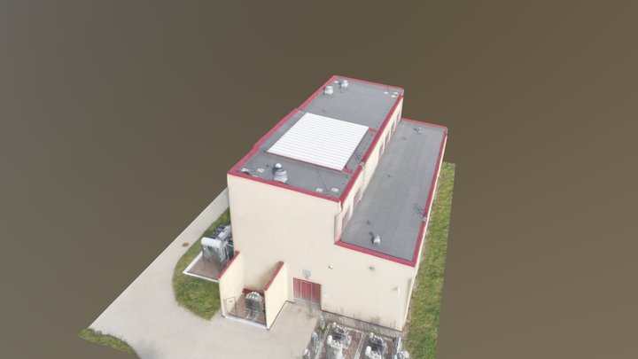 Substation 3D Model 3D Model