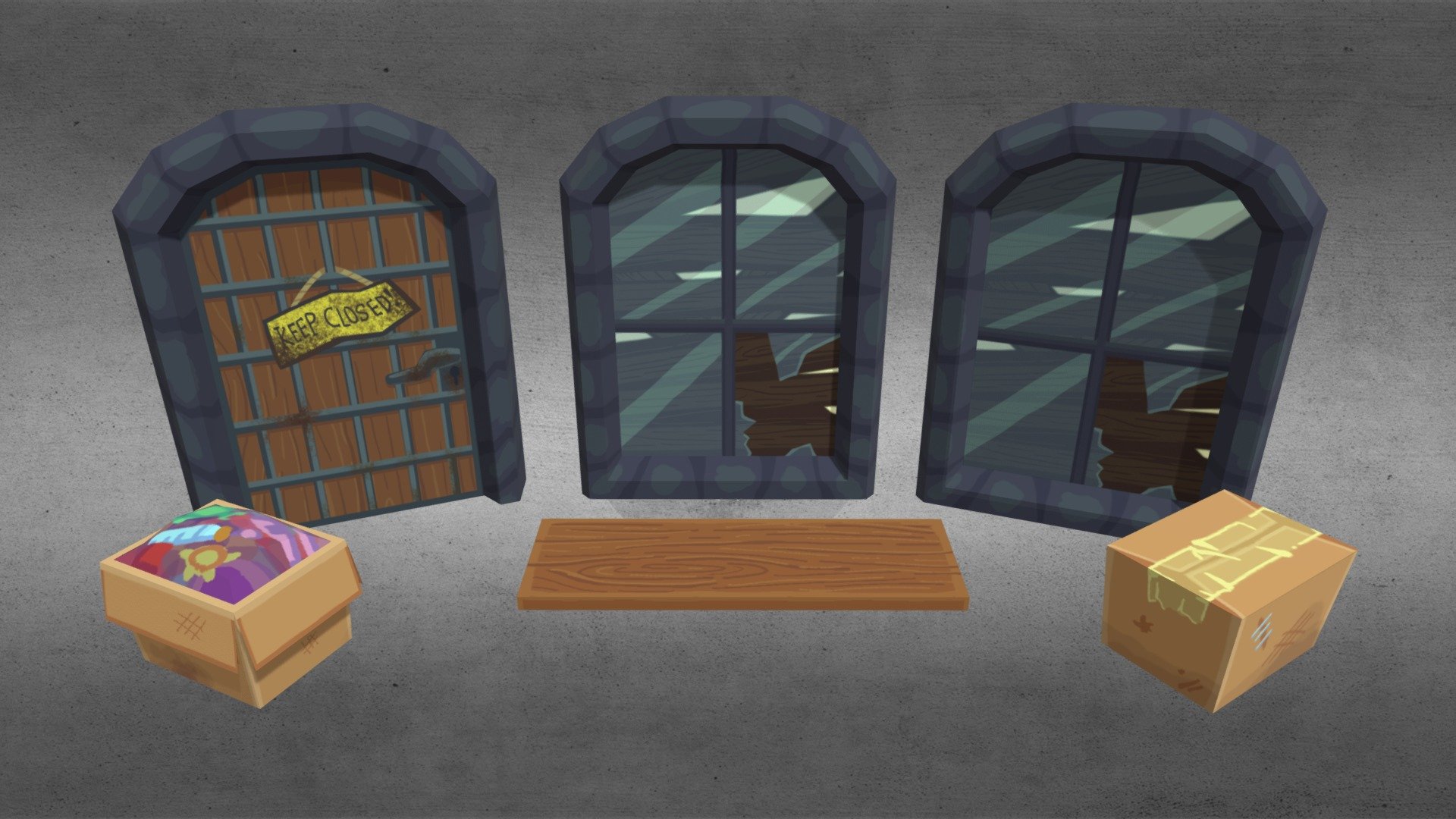 Retail Decor - 3D model by IronFish (@pheesh) [4353f50] - Sketchfab
