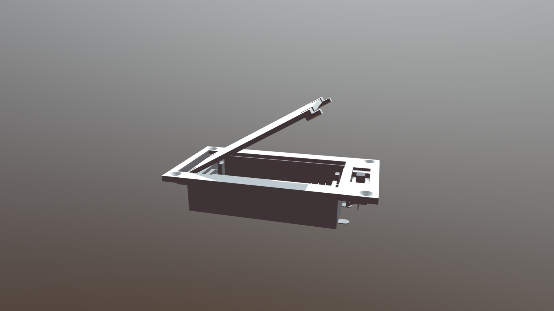 AAA*2 switch 70*35*14mm - 3D model by zip-2002 [435479c] - Sketchfab