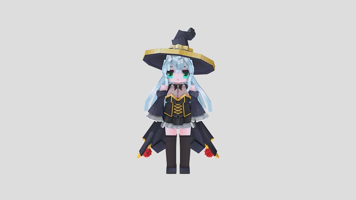 Sorceress 3D Model