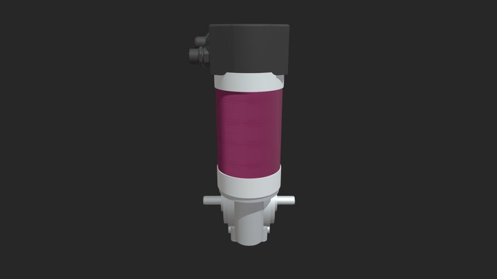 Romotion_84_Schnecken_Vollwelle_Metall-KK 3D Model
