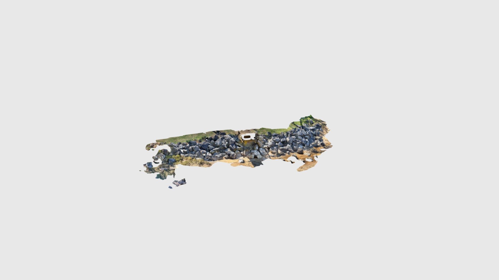 Moonee rock armour revetment