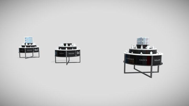 Fred Meyer Beauty - Fragrance Topper 3D Model