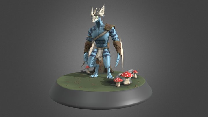 Creature 3D Model