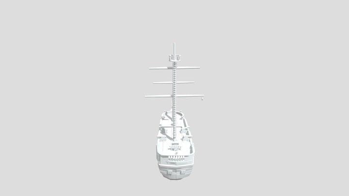 Brig Sea Of Thieves 3D Model