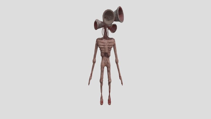 upgraded siren head 3D Model