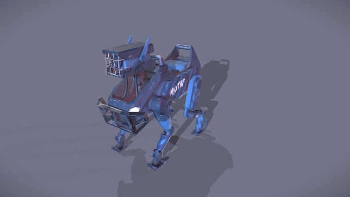 RoboDog 3D Model