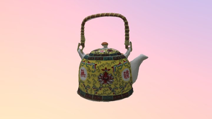 Chinese Teapot 3D Model