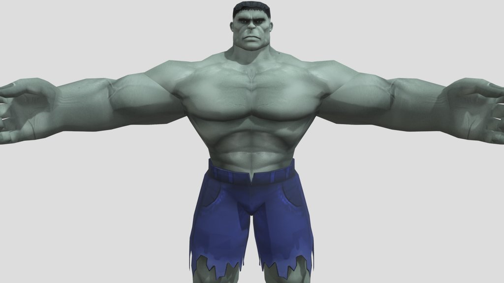 Grey Hulk 2003: Video Game | With FMV Texture