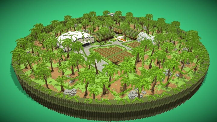 Jungle 3D Model