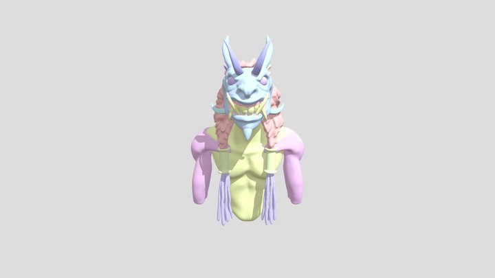 monsta 3D Model