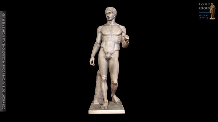 3D rendering of Doryphoros