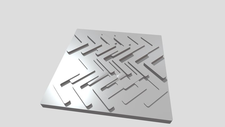 positive_chevron 3D Model