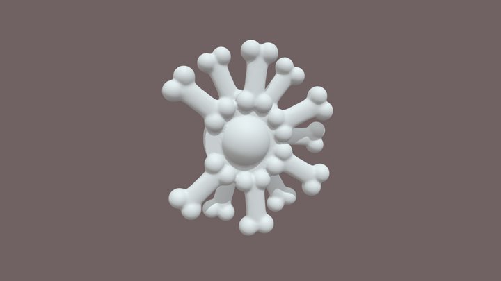 Bone_solid_hole 3D Model