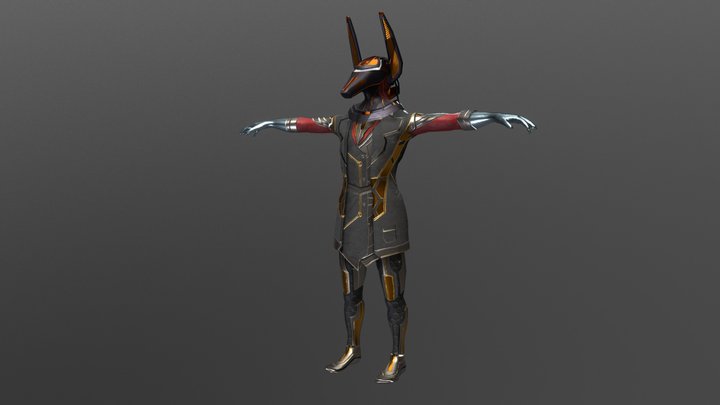 Gates of Amenti: Avatar of Anubis 3D Model