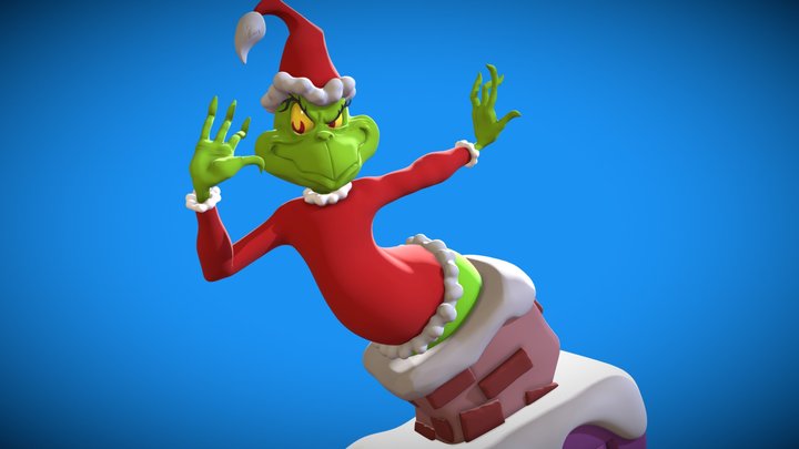 The Grinch 3D Model