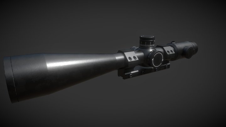 Sniper scope 3D Model
