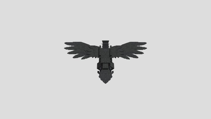 Corviknight Plague Doctor 3D Model