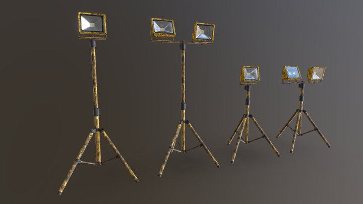 Projector - spotlight – Modello 3D gratuito STL