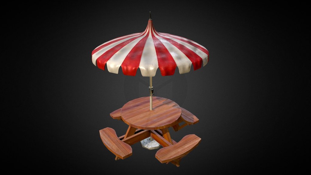 Barbecue table (GAU Modeling Challenge)