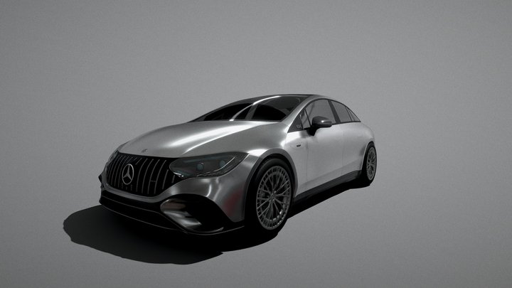 Mercedes-Benz EQE 3D Model