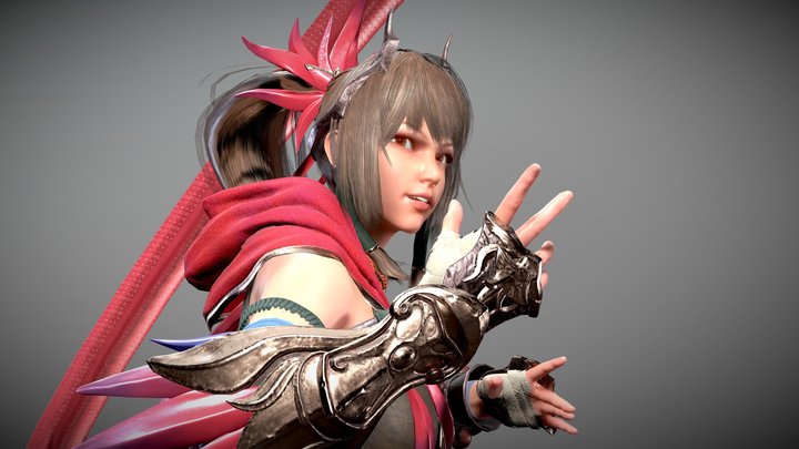 Real time character 3D Model