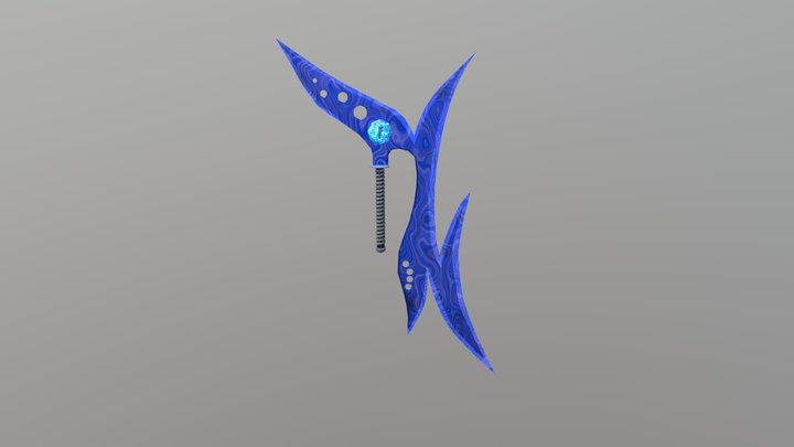 Infused Magical Blade 3D Model