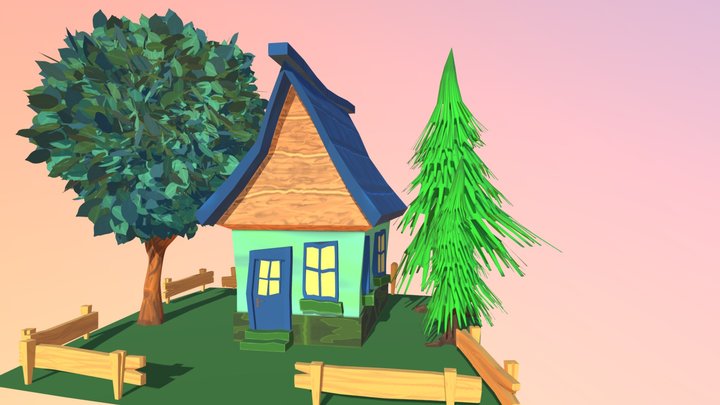 Small House 2 3D Model