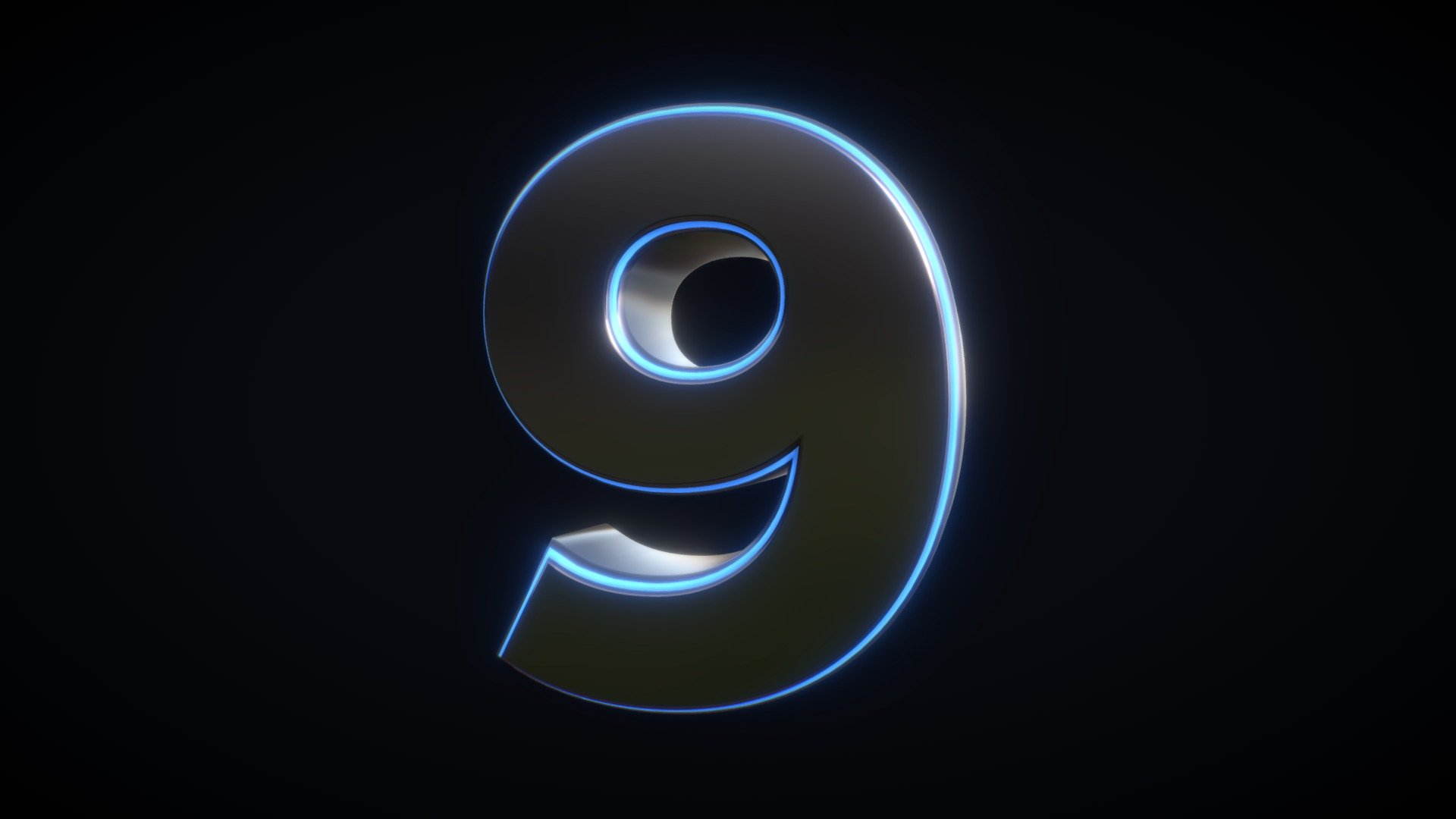 Nine (Number Lore) - Download Free 3D model by aniandronic (@aniandronic)  [91ac379]