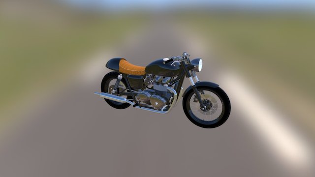 On the road 3D Model