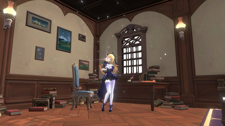 Fischl's Room (Genshin Impact 2.8) 3D Model