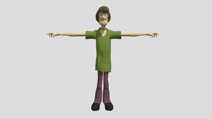 Shaggy Rogers (Scooby-Doo! Night of 100 Frights) 3D Model