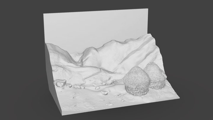 Huts - Prototype 3D Model