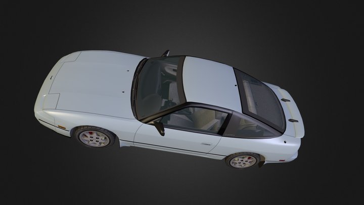 Nissan 240SX 3D Model