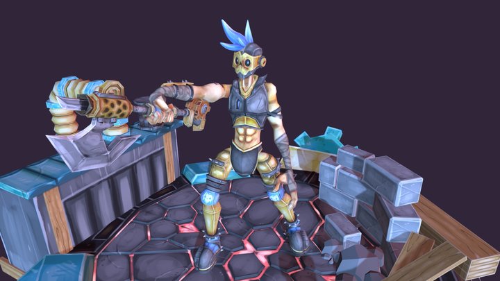 Fool-Lord Crackito 3D Model
