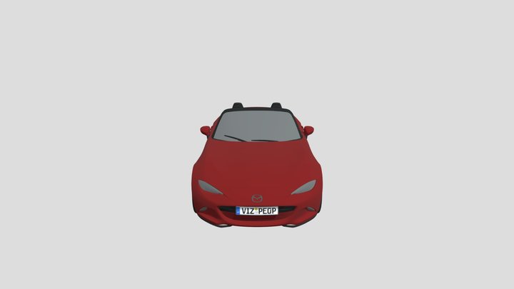 Mazda MX5 FBX 3D Model