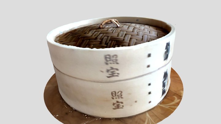 Bamboo steamer (蒸篭) 3D Model