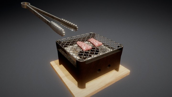 Yakiniku Grill 3D Model