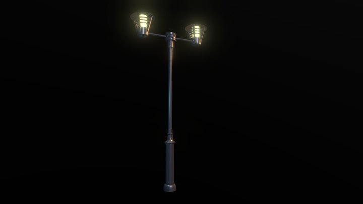 Lampost_Asset 3D Model