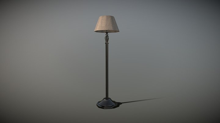 Lamp - Low Poly 3D Model