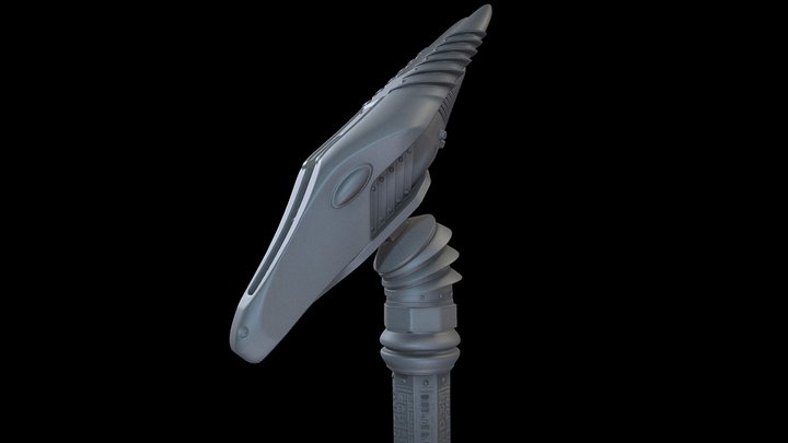 Anubis Staff - 3D Printing 3D Model