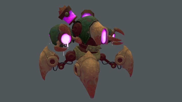 Project Robot- fanart 3D Model