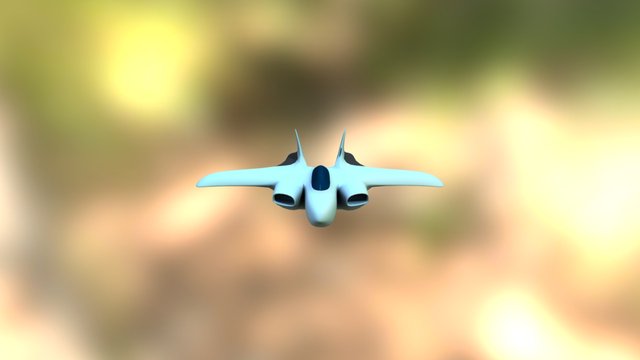 3dsMax Jet 3D Model