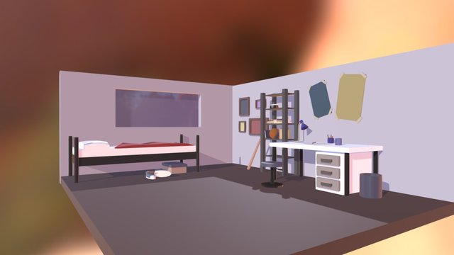 wip room 3D Model