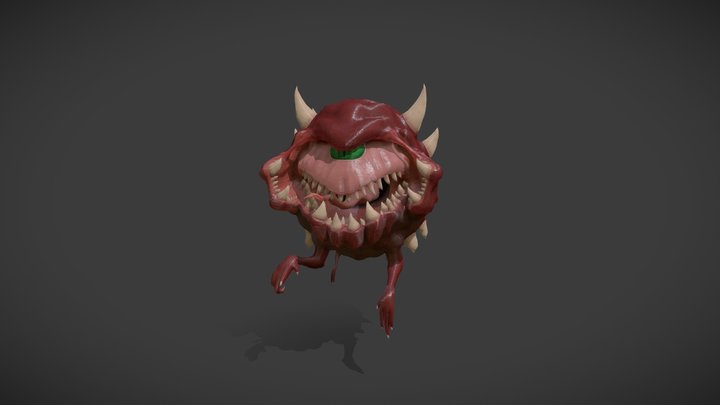 Cacodemon 3D Model