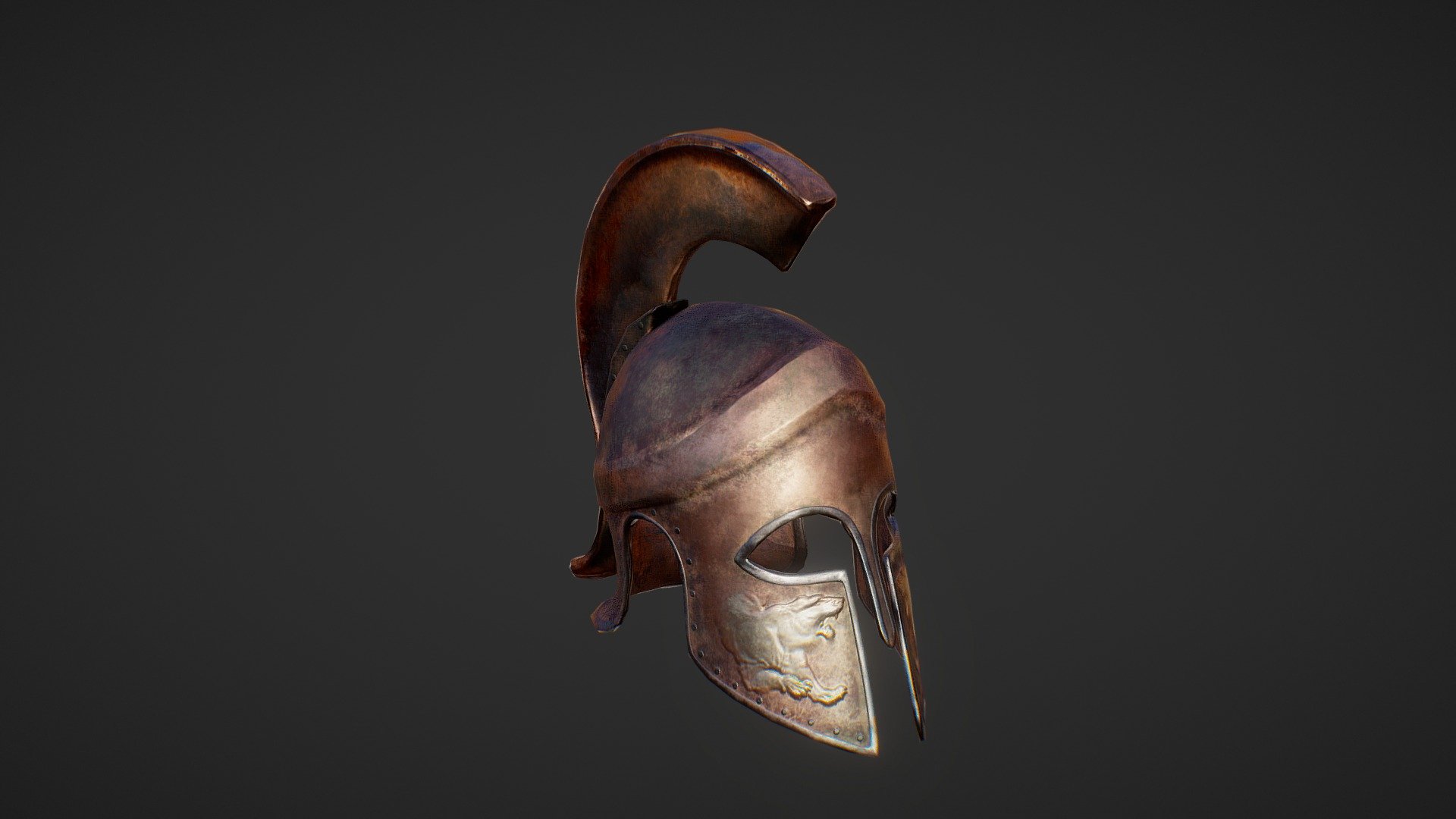 Hoplit Helmet PC - 3D model by Android (@app-android) [43703a6] - Sketchfab