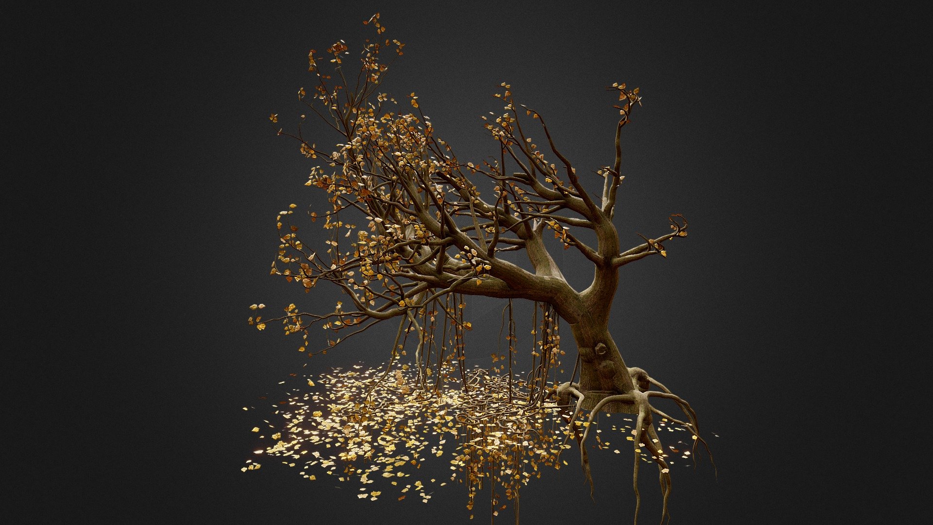 Fantasy Style Tree - Download Free 3D model by Renderedbyzhai [4371060 ...